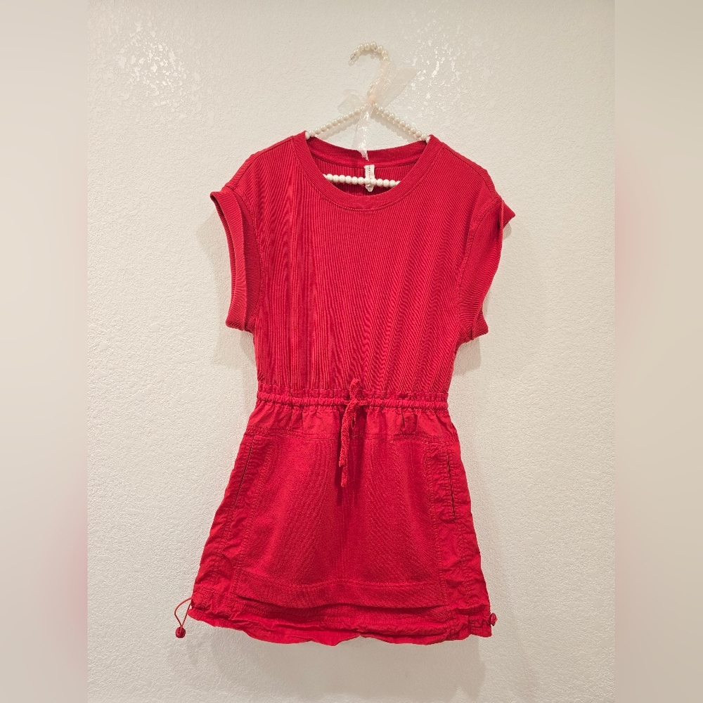 Anthropologie Red Mini Dress - Picture 3 of 5